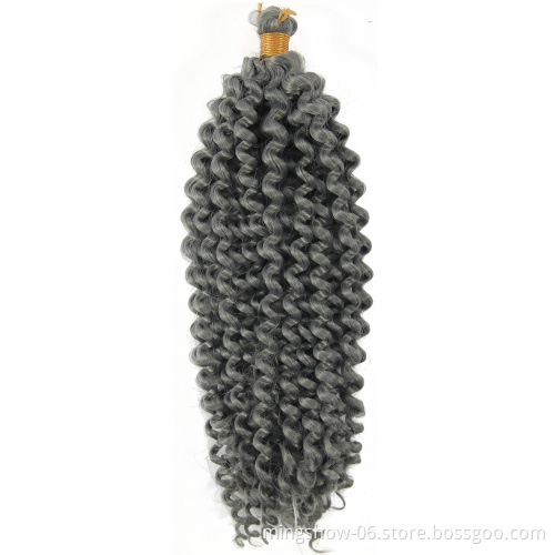 Short crochet hair braids for sale, 2019 popular water wave crochet hair